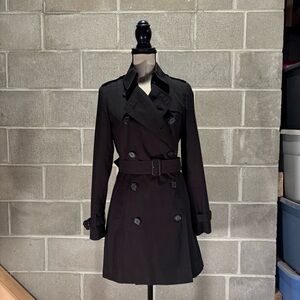 Burberry Harborne trench coat.